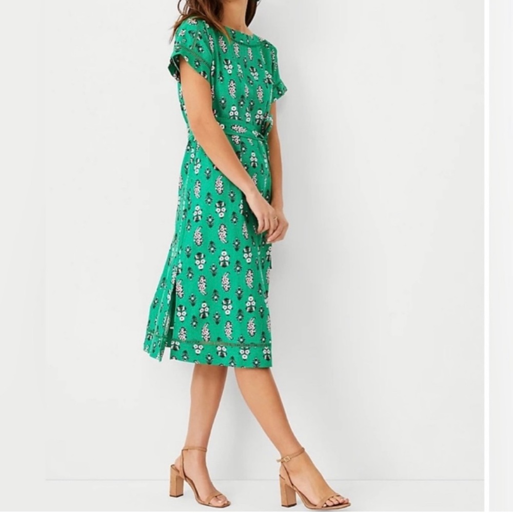 Ann Taylor Linen Blend Dress